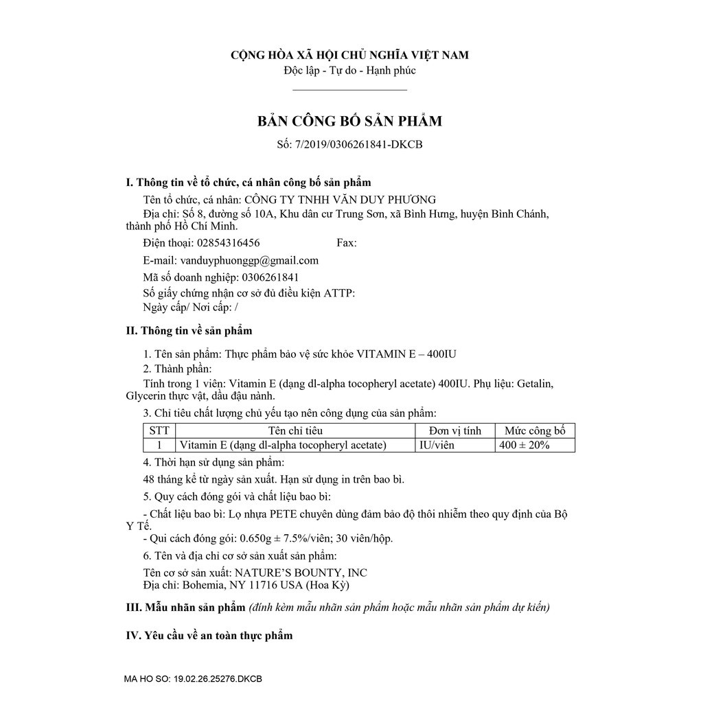 Viên Uống Vitamin E 400IU Nature's Bounty Hộp 30 Viên - 0304531 | BigBuy360 - bigbuy360.vn