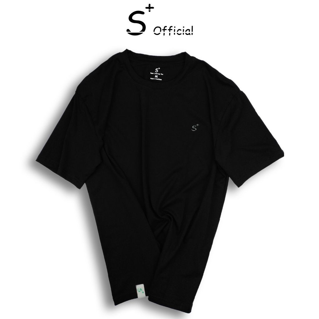 Áo Thun Tay Lỡ Unisex form rộng oversize , áo phông trơn nam nữ basic phong cách streetwear SPLUS