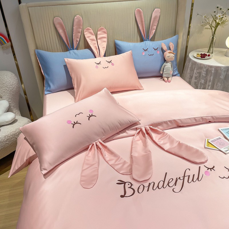 Sét Lụa Tai Thỏ Nhập Khẩu Siêu Đáng Yêu Đã Về Hàng