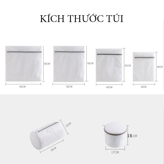 Túi Lưới Giặt Đựng Quần Áo, Đồ Lót Trong Máy Giặt - Túi Giặt Bảo Quản Quần Áo | BigBuy360 - bigbuy360.vn