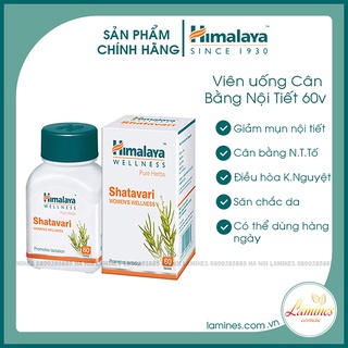 Thảo Dược Điều Hoà Nội Tiết Tố Nữ | Himalaya Shatavari 60 Viên