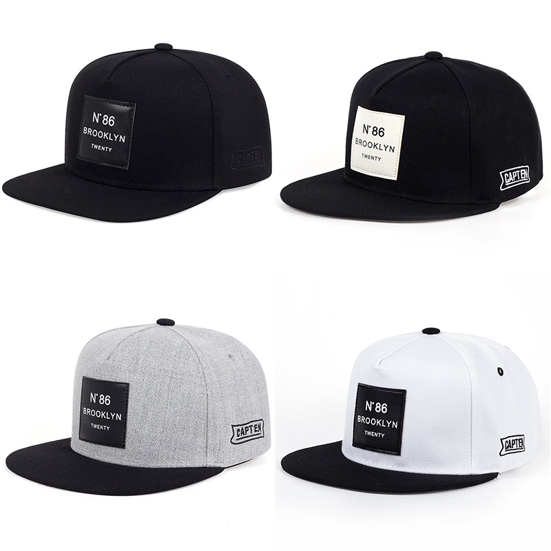 Mũ Lưỡi Trai Cotton Thêu Chữ Thời Trang