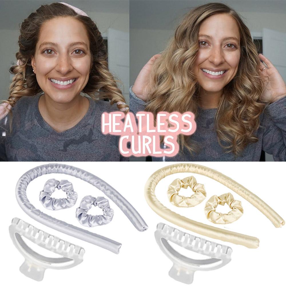 Bộ Dụng Cụ Uốn Tóc Mềm Mại Tiện Dụng Cho Người Lười