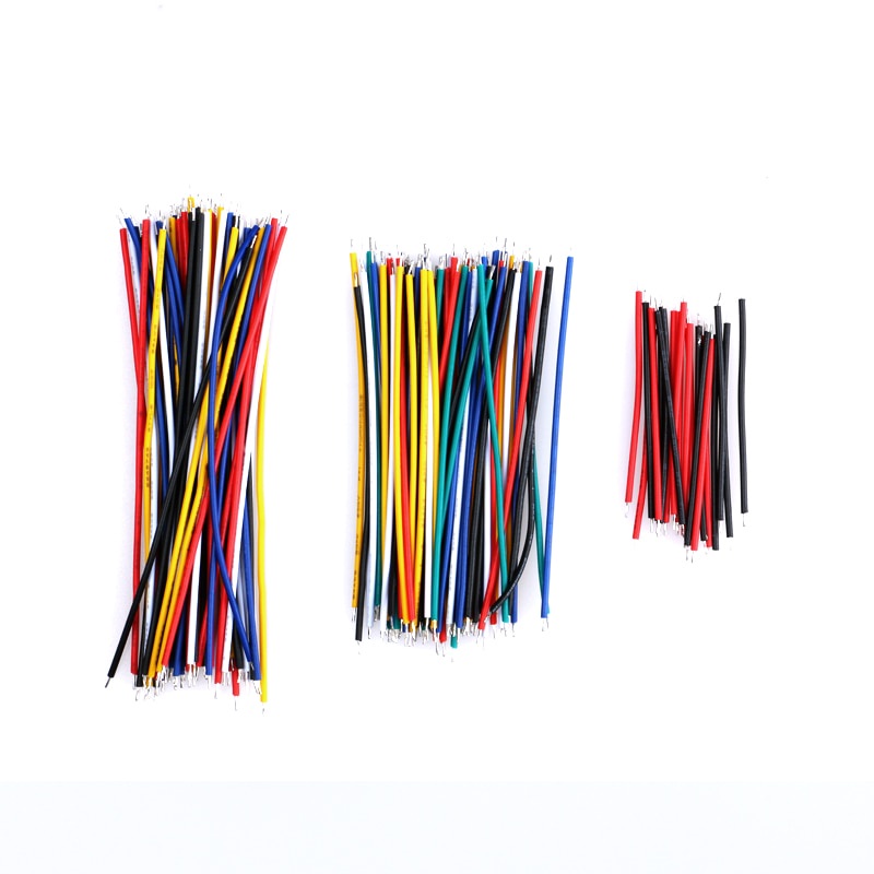 Set 130 cáp hàn PCB hai đầu 5/ 8/ 10cm 13 loại đầy màu sắc