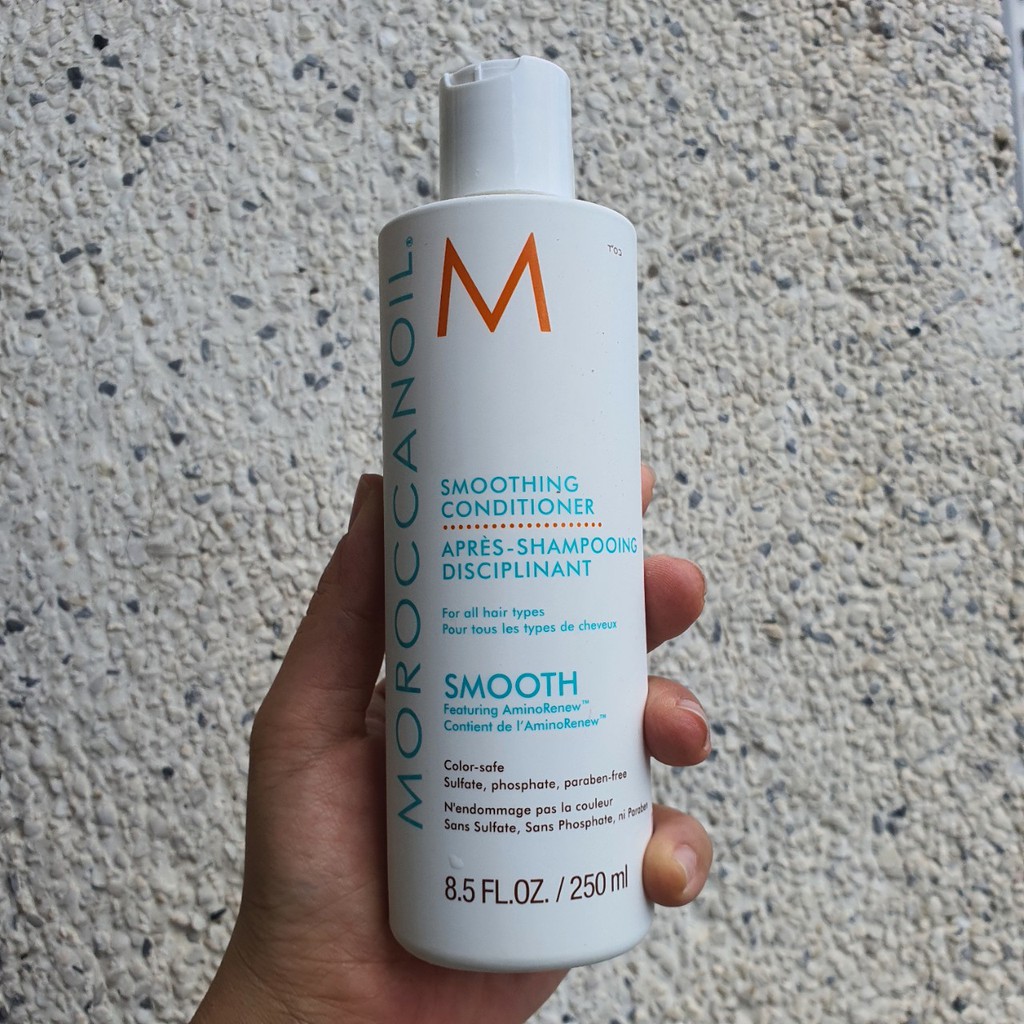 DẦU GỘI XẢ SUÔN MƯỢT MOROCCANOIL SMOOTH 250ML*2