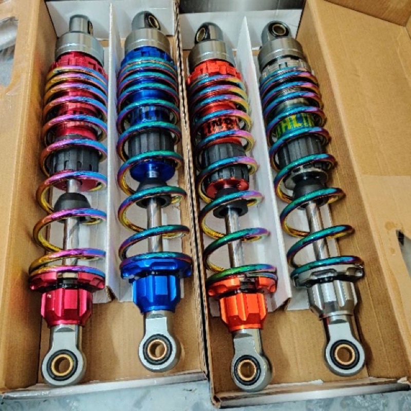 Phuộc ohlins titan gắn xe dream wave sirius taurus max cub chaly cafe axelo elegant