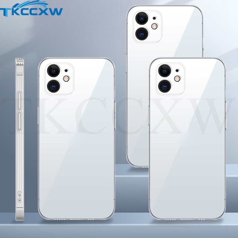 Ốp Điện Thoại Silicon Trong Suốt Chống Sốc Cho for iPhone 12 13 Mini 11 12 13 Pro MAX XS MAX XR X 6 6S 7 8 Plus SE