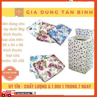 Áo trùm máy giặt cửa trên