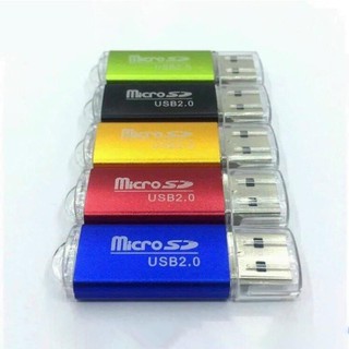 Đầu đọc thẻ nhôm USB 2.0 hỗ trợ micro SD