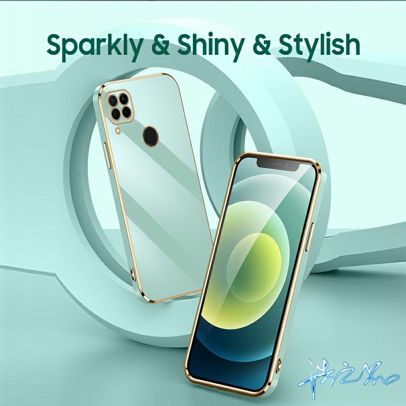 Ốp Điện Thoại Kết Cấu Mịn Cho Realme C21Y C21 8i C11 5 5i 5S C20 7i C3 9i C15 8 C12 7 C25 C31 C25Y C2 A1K Pro 6 6i Pro