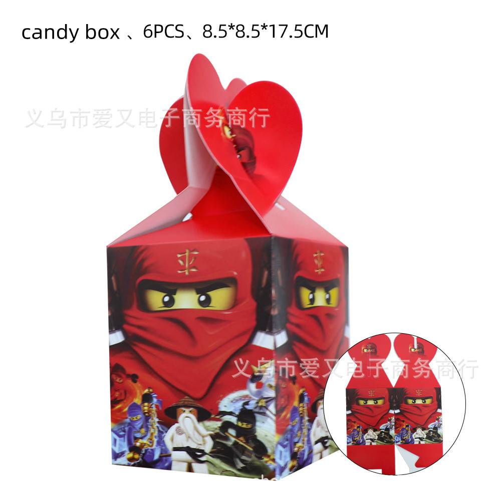 Yt1 Tấm Trải Bàn Trang Trí Tiệc Sinh Nhật Họa Tiết lego ninjago masters of Spinnerjitzu ty1