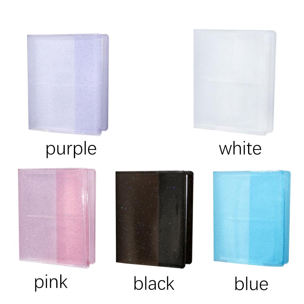 RAINBOW Album Đựng Ảnh 64 Ngăn Ốp