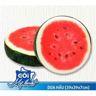 [Hàng VN] Gối tựa lưng 3D - Trái cây (nhiều loại)