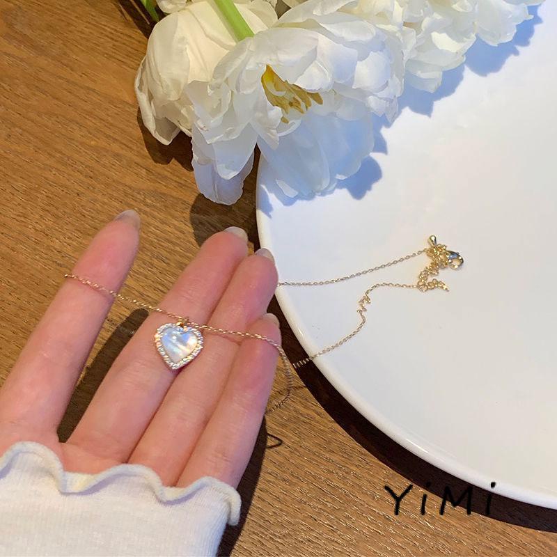 【Siêu rẻ】Vòng cổ trái tim thời trang hàn quốc