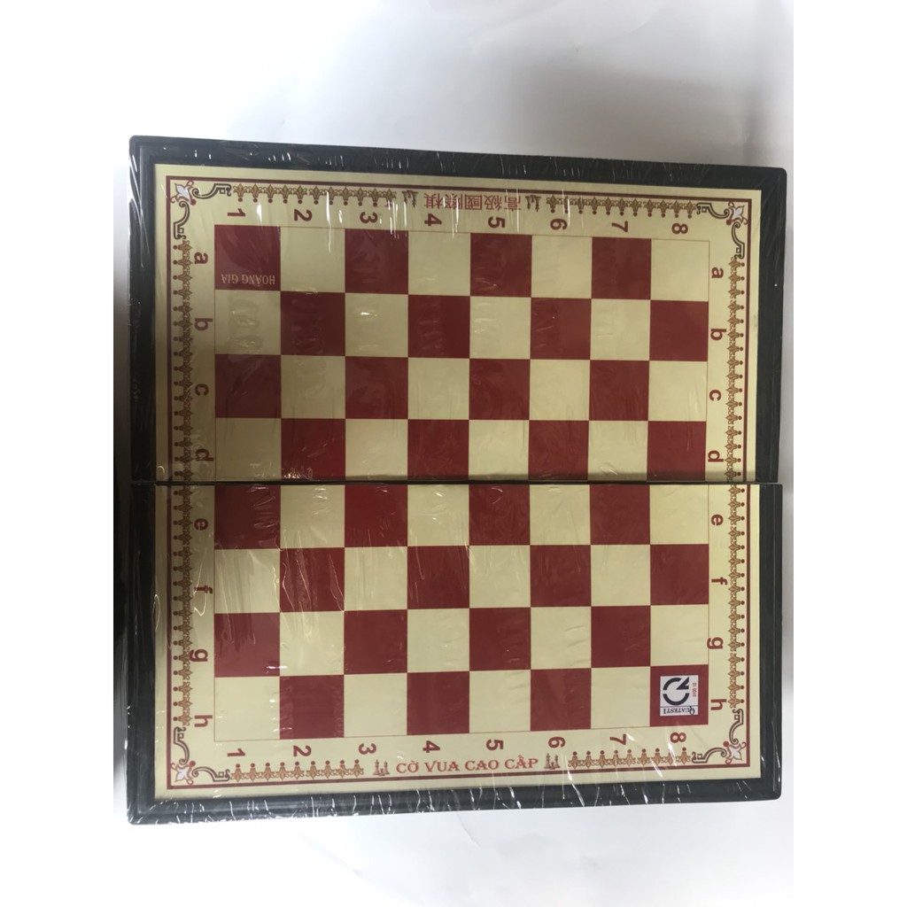 Cờ vua bàn đen hoàng gia kt 25x25cm