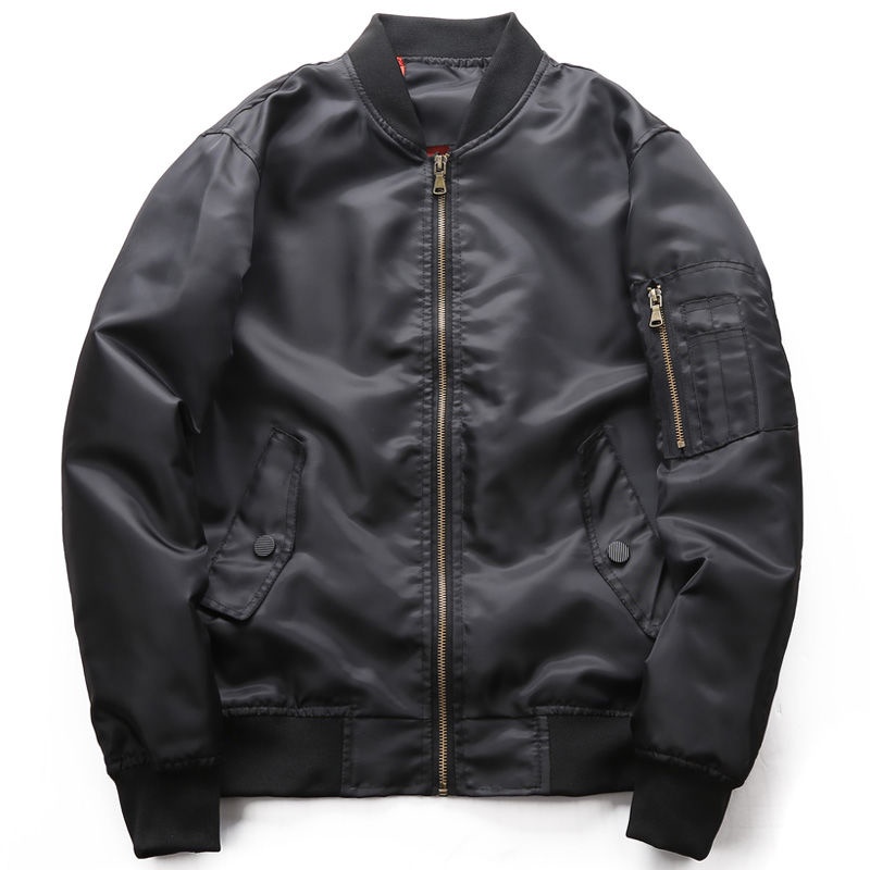 Jaket lelaki Áo Khoác Bóng Chày Không Quân Ma-1 Chống Nước Giữ Ấm Thời Trang 2020 Cho Nam
