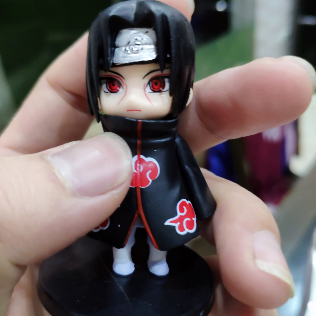 [SET 12 EM] BỘ ĐẸP MÔ HÌNH CHIBI Naruto Sakura Sasuke trong phim Naruto đồ chơi naruto anime figure obito KAKASHI gaara