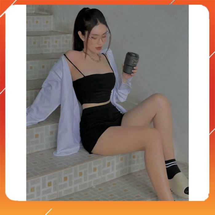 Quần short đùi nữ ngắn cuộn zara nâng mông, co giãn đàn hồi tốt