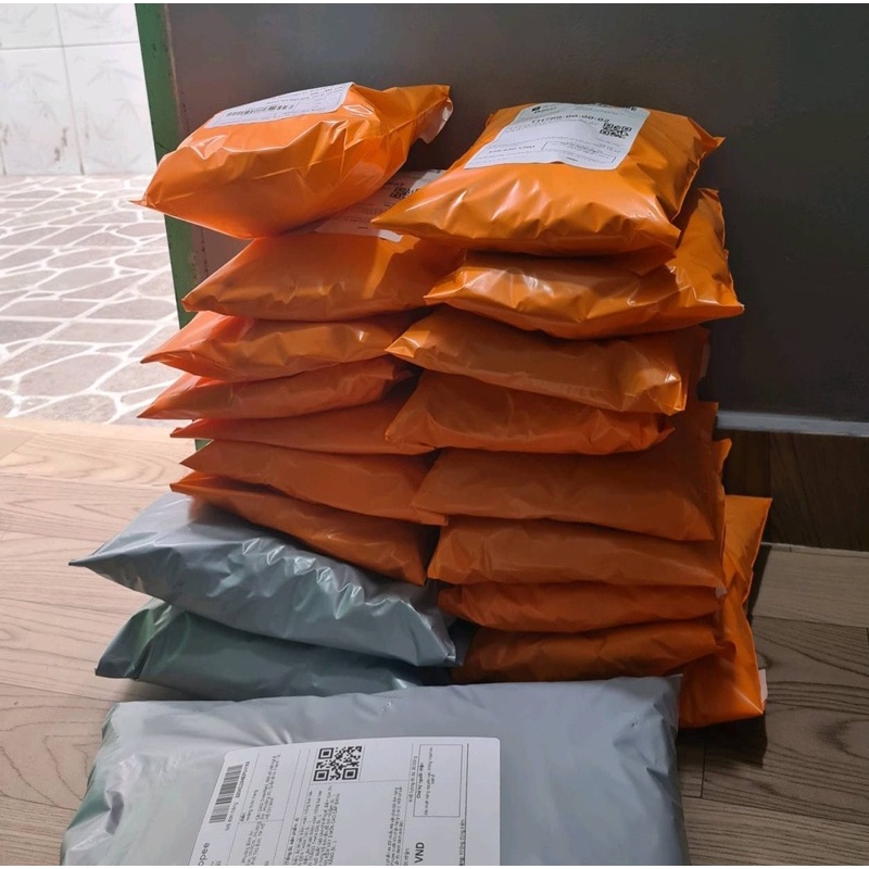 1KG Túi Gói Hàng Túi Niêm Phong Tự Dính Có Sẵn Lớp Dán Tiện Lợi, Túi Đóng Hàng, Túi Ship Cod