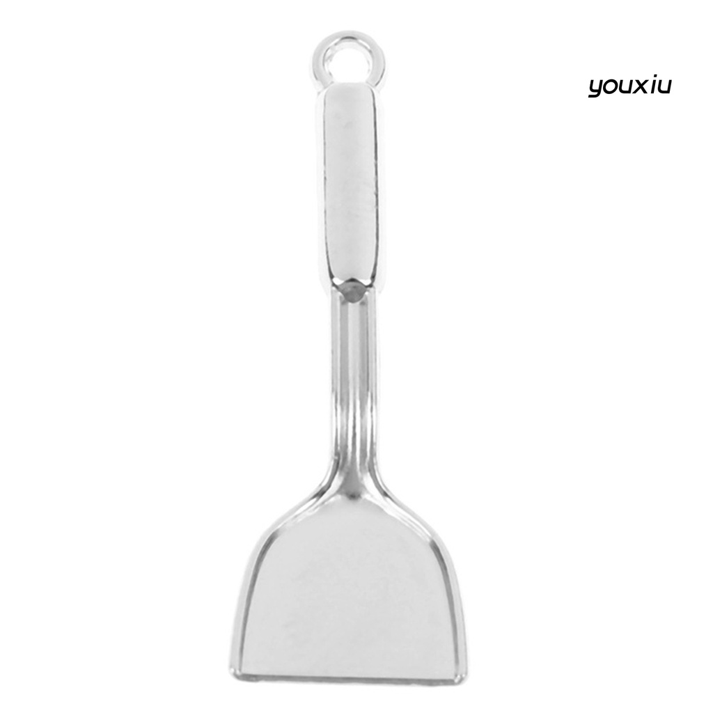 YX-MO 1/12 Dollhouse Mini Kitchen Accessories Metal Cooking Tools Spatula Colander Toy