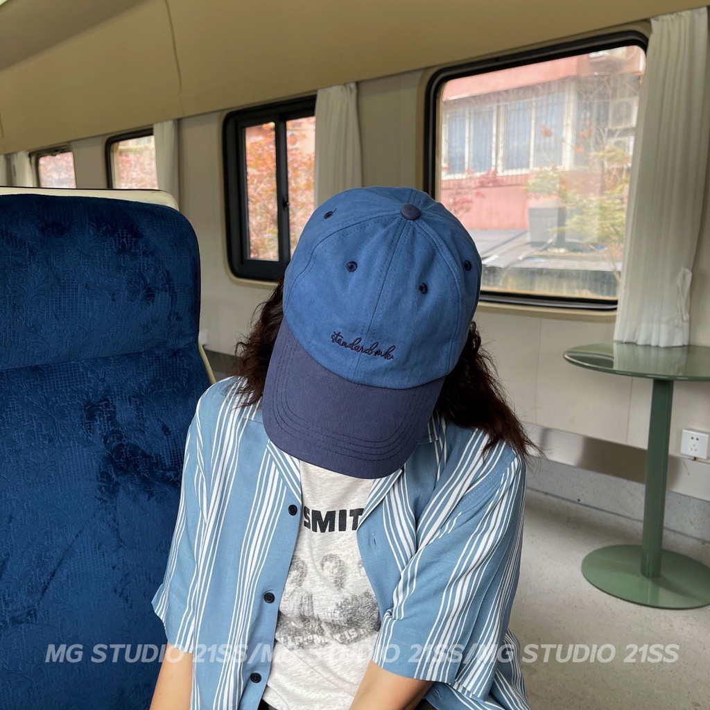 Mũ lưỡi trai MG STUDIO họa tiết thêu 3 màu