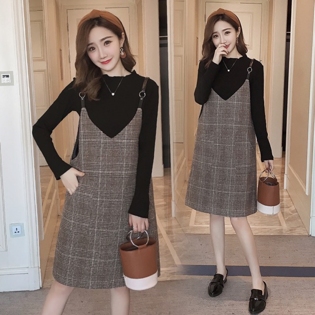 Set váy bầu thu đông