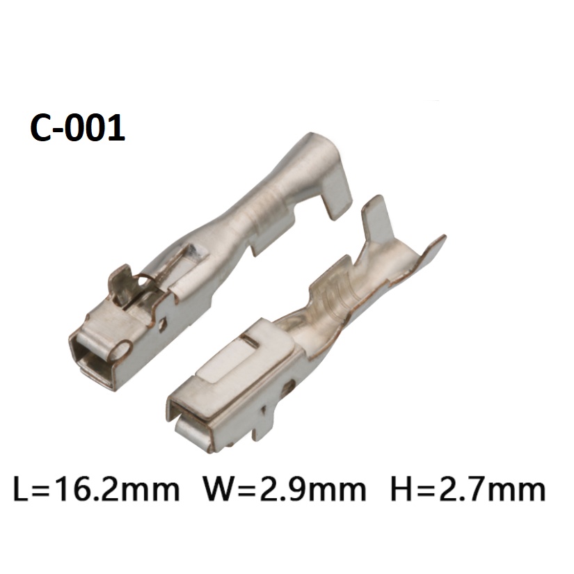 Đầu Cos 2.2mm đực cái các loại (giá 1 cái)