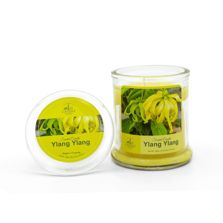 Hũ nến thơm Miss Candle FtraMart NQM3414 (Lựa chọn 11 mùi hương)