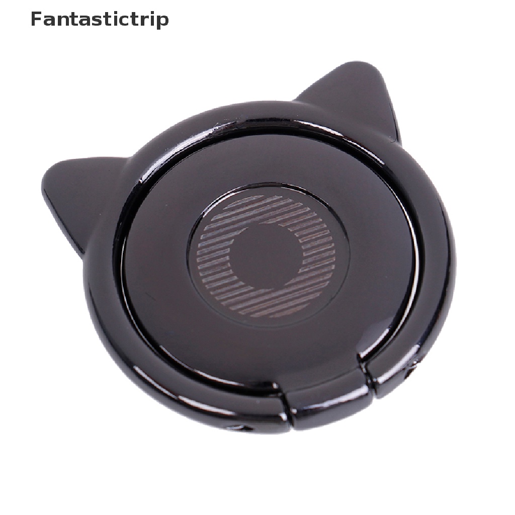 Vòng Nhẫn Đỡ Điện Thoại Xoay 360 Độ Hình Tai Mèo Đáng Yêu