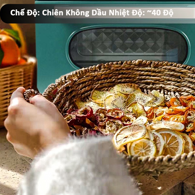 Nồi Chiên Không Dầu Lò Nướng 2in1 mobell KMO23LI-KM Dung Tích 20L Xiên Quay Nướng Đa Chức Năng