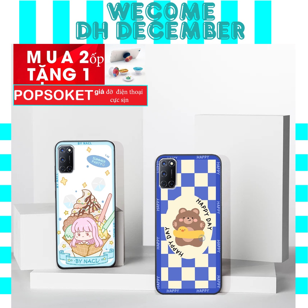 Ốp lưng Oppo A52 / A92  in hình 3D gấu mới nhất - sang - chảnh - ĐẸP- BỀN