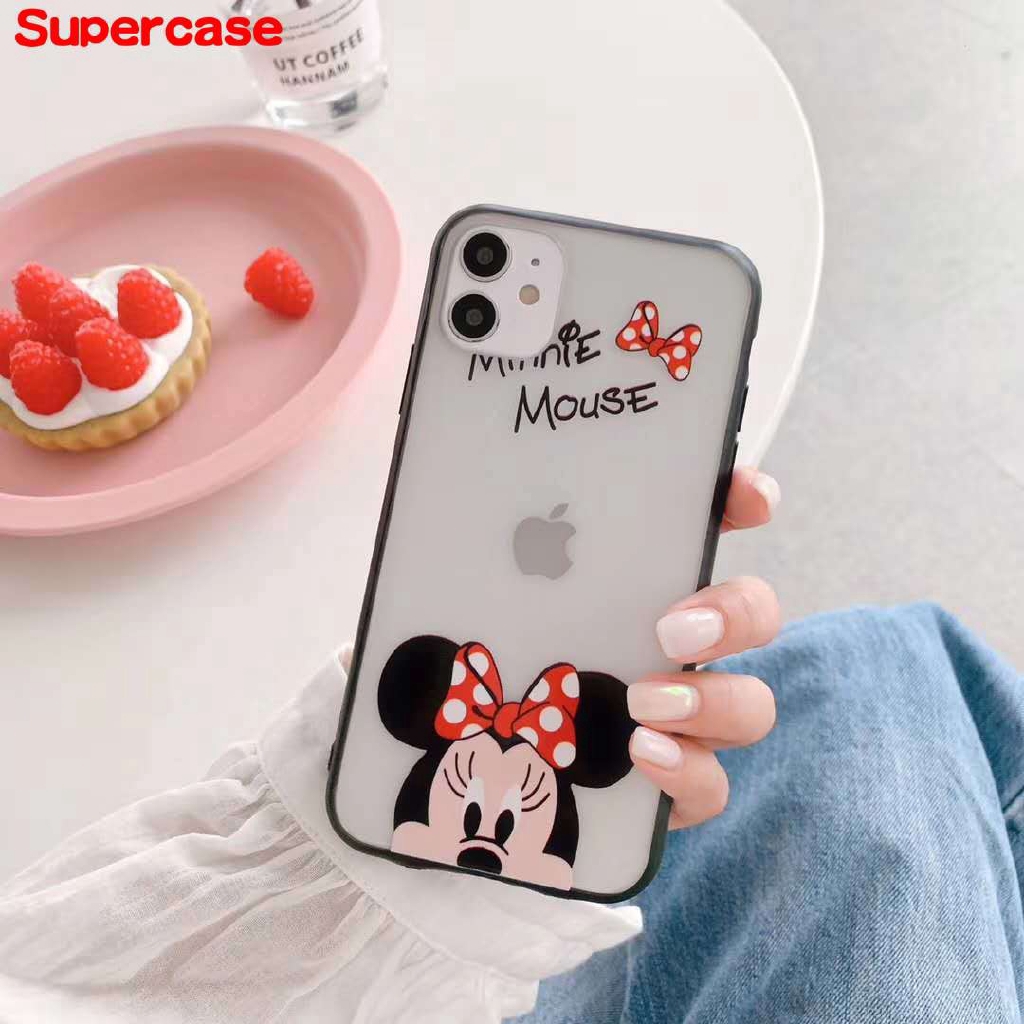 Cartoon Casing For Xiaomi Redmi 8 8A 7 7A 6 Pro 6A GO 5 Plus 4 4A Mi A2 A3 9 8 Lite A1 9T Pro CC9 Pro Note 10 Phone Cover Mickey Minnie Case