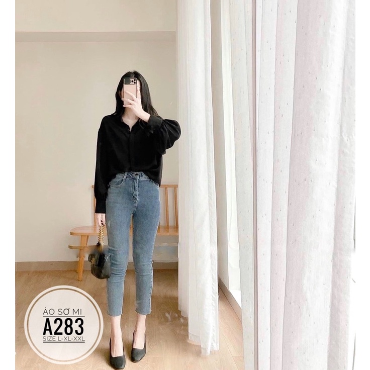 BIGSIZE Áo sơ mi A283