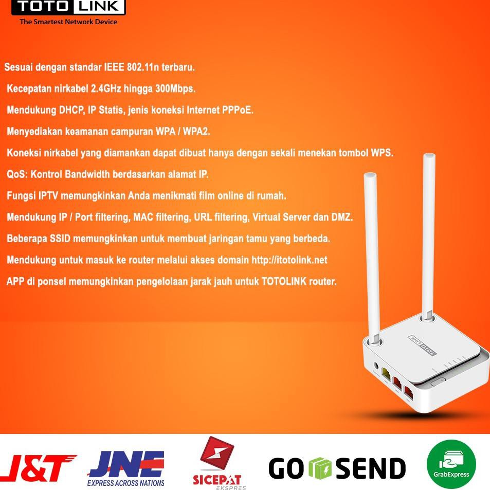 Bộ Phát Sóng Wifi Không Dây N Mini 300mbps - Totolink N200re V5 | BigBuy360 - bigbuy360.vn