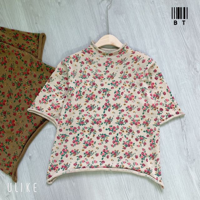 Áo thun hoa nhí cao cấp