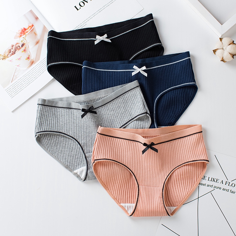 Đồ lót nữ / Cotton chủ đề đơn giản / Tóm tắt cô gái eo | BigBuy360 - bigbuy360.vn