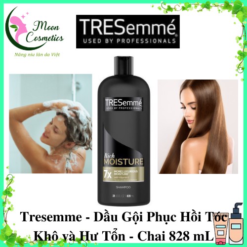 💎[CHÍNH HÃNG] Cặp Dầu Gội, Dầu Xả Dưỡng Tóc Tresemme USA - Chăm Sóc Tóc Đủ Loại - Chai 828 mL - Chai 1.15 L (Giá Tốt ) 💦