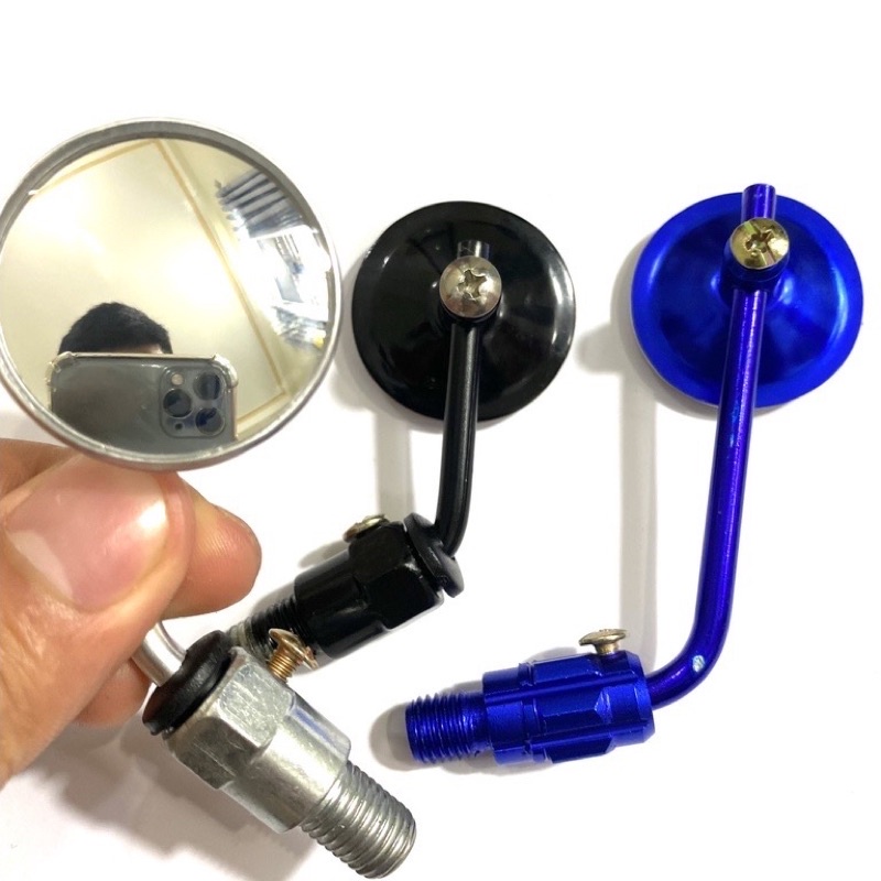 Gương cầu lồi tình yêu mini nhôm CNC Gắn Xe máy