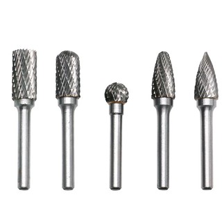 Bộ 5 đầu mũi mài khắc lũa hợp kim