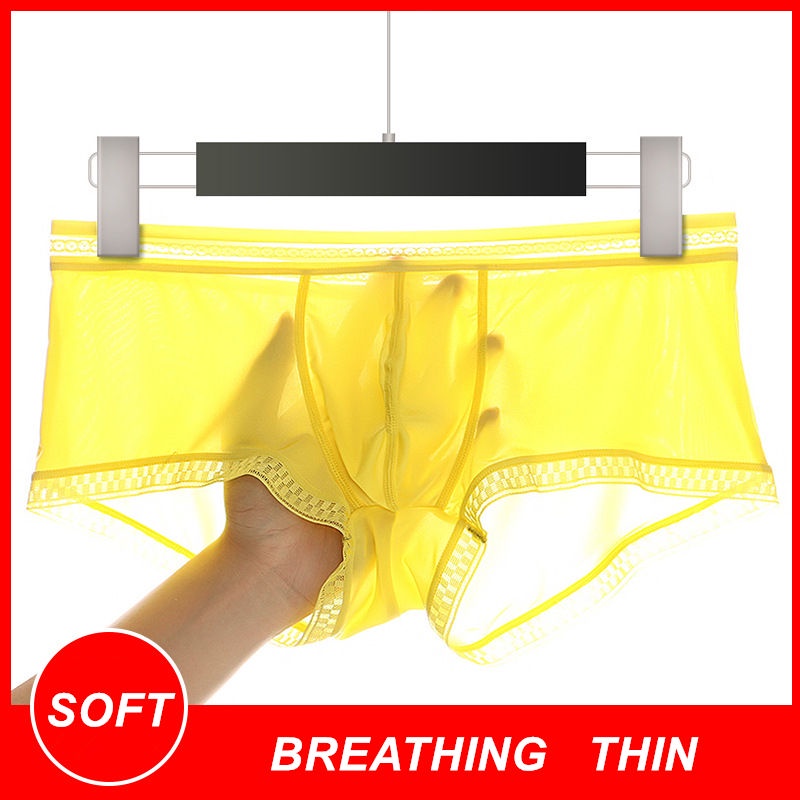 Quần Lót Boxer Dạng Lưới Cho Nam Giới