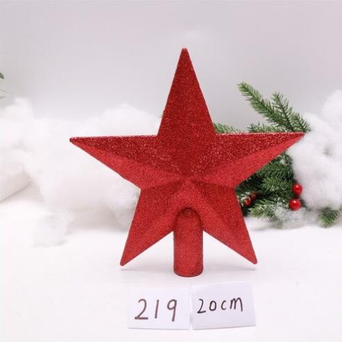 Ngôi Sao Kim Tuyến Gắn Cây Thông Noel Trang Trí Giáng Sinh