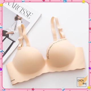 Áo Lót Nữ Đúc Su💝FREESHIP💝, Áo Ngực Su Không Gọng Đệm Dày Nâng Ngực Bàn Tay, Nâng Ngực Chống Xệ - Mã 998