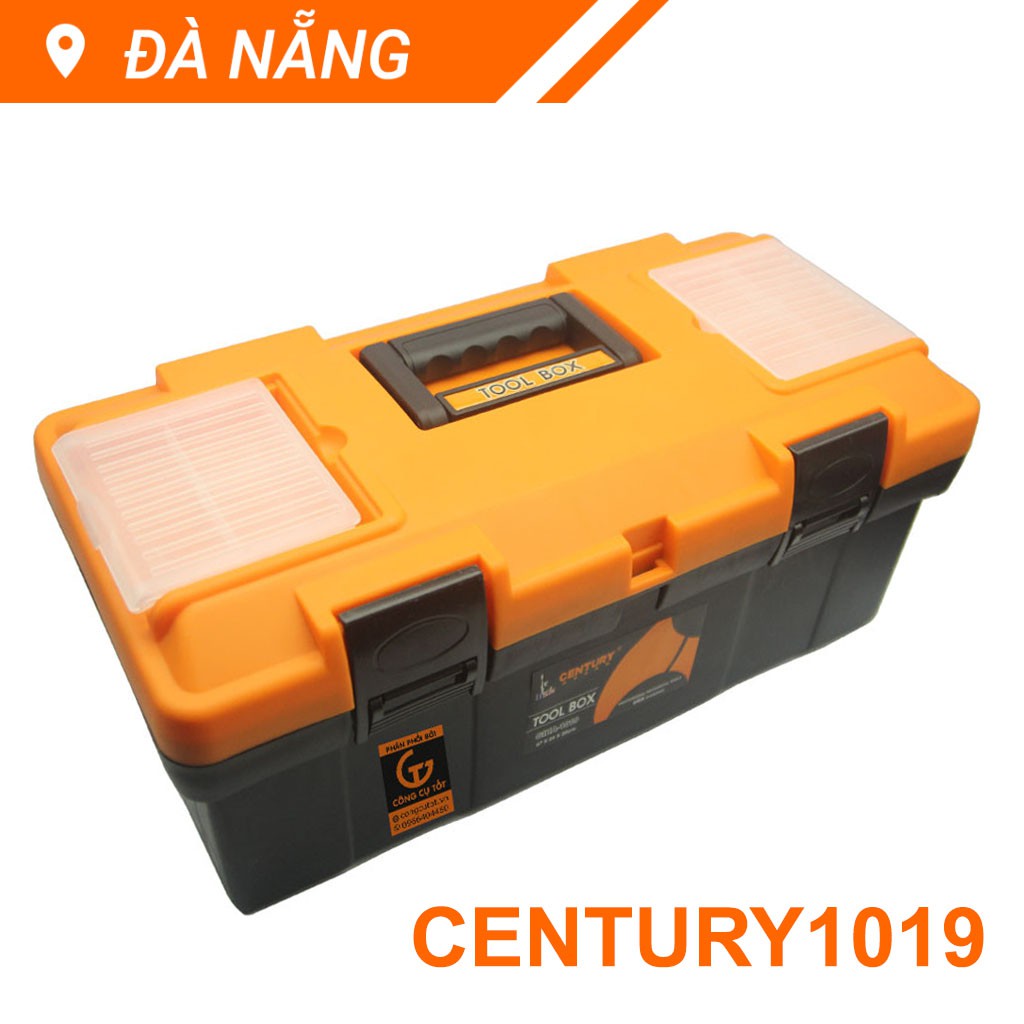 Hộp đồ nghề Century GIHA 1019 tặng kèm 01 tuốc nơ vít ngắn