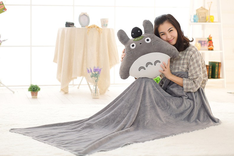 Gối Ôm Hình Totoro / Mèo Con Xinh Xắn Đáng Yêu