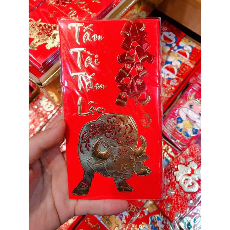 6 lì xì tài lộc trang trí TẾT, đám cưới loại 1