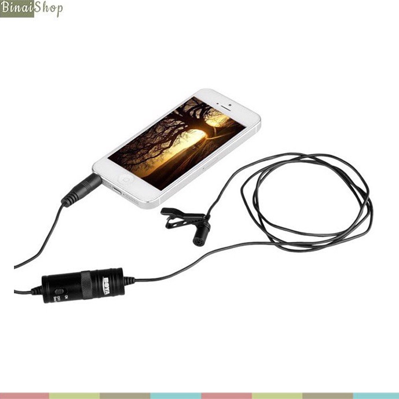 Micro Cài Áo Cho Máy Ảnh, Máy Quay, Smartphone, PC, Laptop Boya BY-M1 / BY-M1S