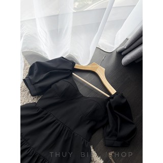 váy cúp ngực xoè tầng