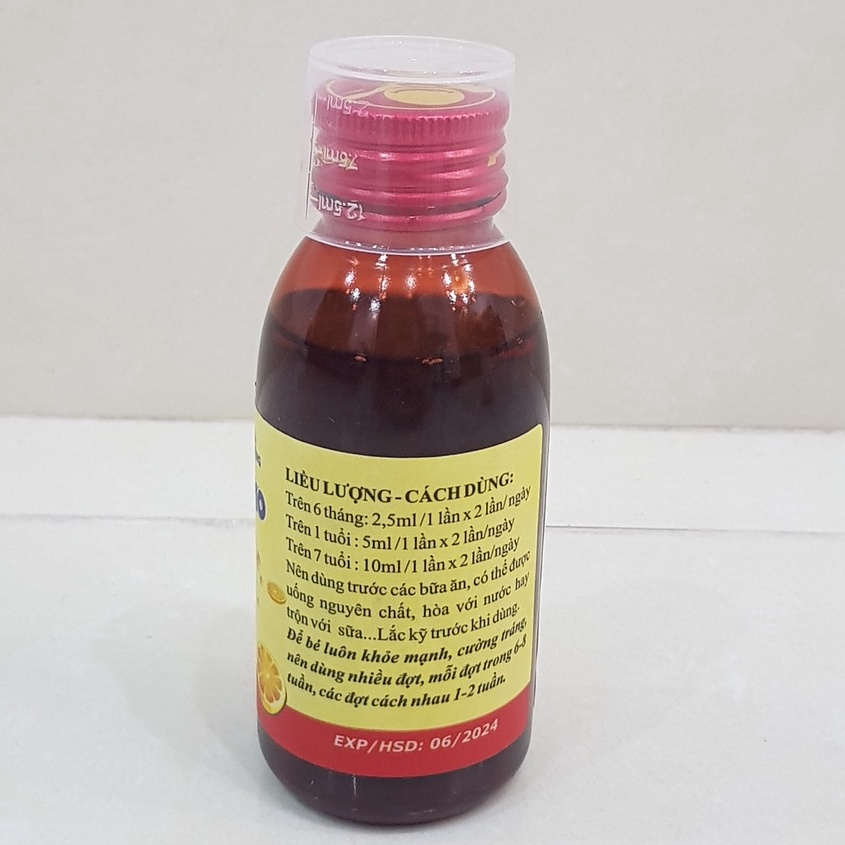 Cee Thymo - hỗ trợ tăng sức đề kháng, giúp bổ sung các Acid Amine (Lysin, Taurin) và các Vitamin (Chai 120ml)