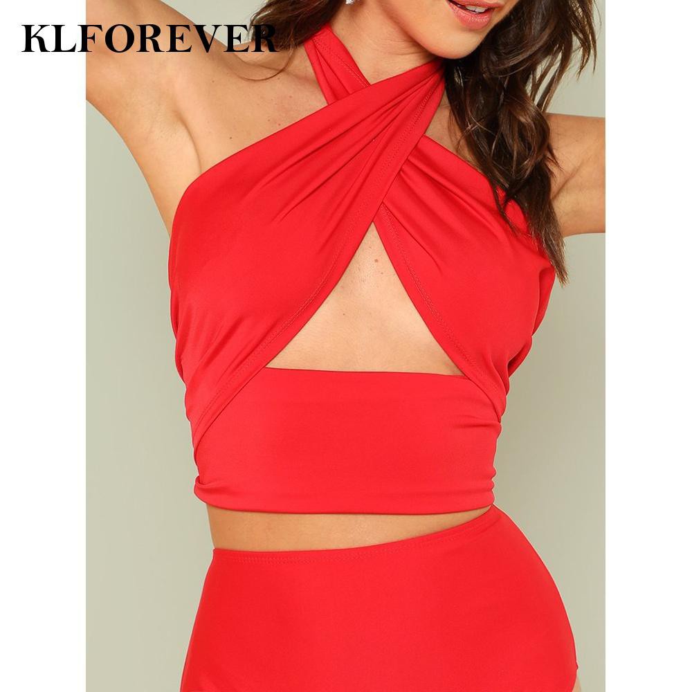 Bộ Bikini 1 Mảnh Đan Dây Chéo Cho Nữ Klforever11 | BigBuy360 - bigbuy360.vn