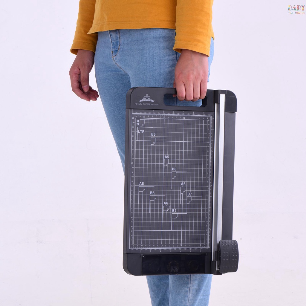 Dao Cắt Giấy Đa Năng 3 Trong 1 A4 Dài 12.6 Inch Tiện Dụng